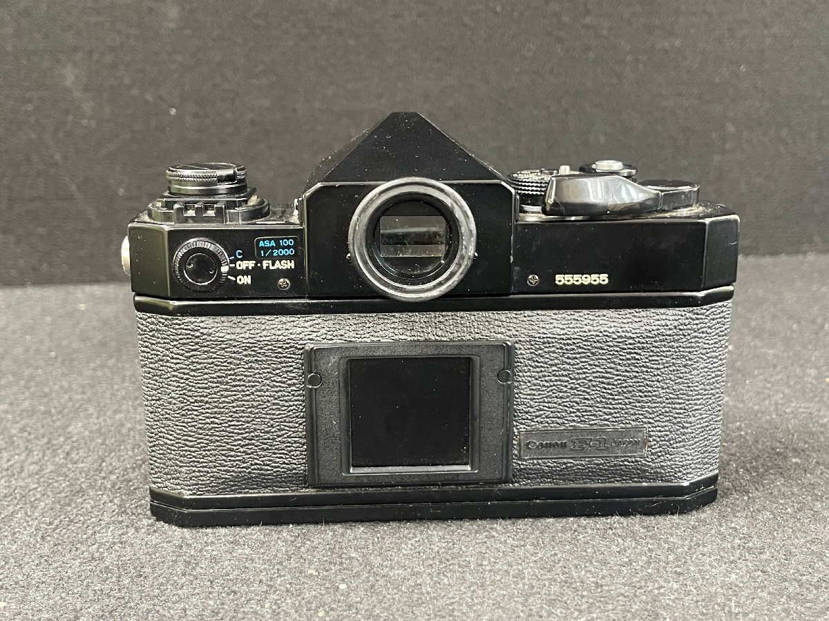 SN0604-68I　ゆうパック着払い　Canon　F-1　28mm　1:2.8　一眼レフカメラ　キャノン　フィルムカメラ　光学機器_画像5