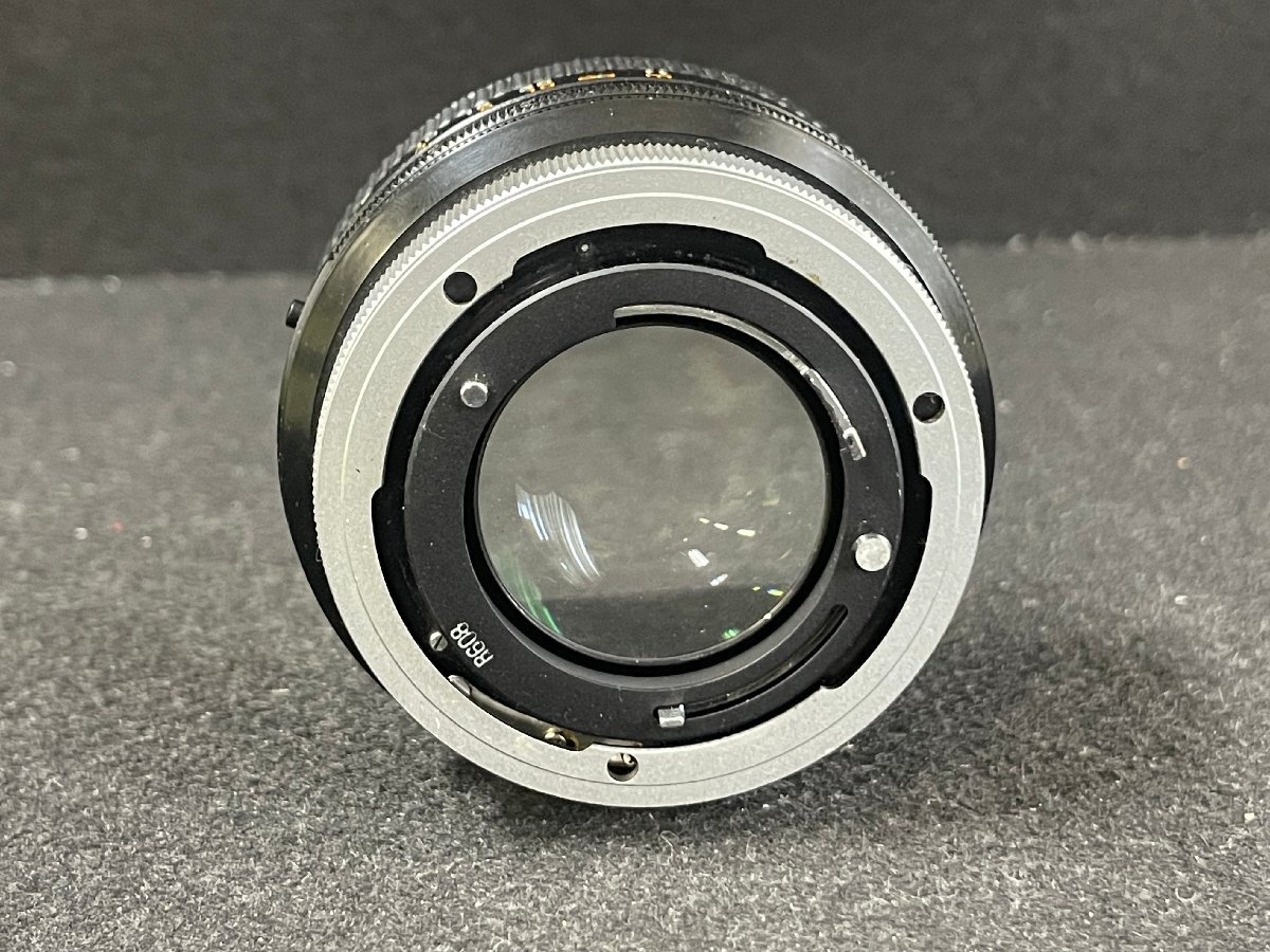 SN0604-68I　ゆうパック着払い　CANON　LENS　FD　55mm　1:1.2　カメラレンズ　単焦点レンズ　キャノン　光学機器_画像5