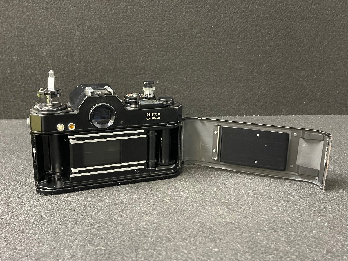 SM0604-70I ゆうパック着払い Nikon EL2 1:1.4 f=50㎜ 一眼レフカメラ ニコン フィルムカメラ 光学機器の画像6