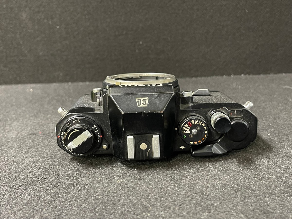 SM0604-70I ゆうパック着払い Nikon EL2 1:1.4 f=50㎜ 一眼レフカメラ ニコン フィルムカメラ 光学機器の画像3