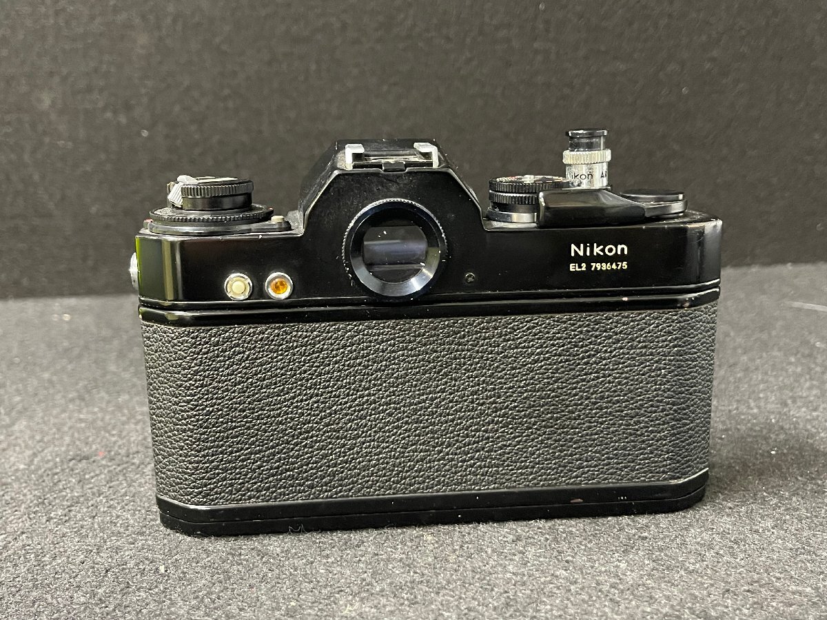SM0604-70I ゆうパック着払い Nikon EL2 1:1.4 f=50㎜ 一眼レフカメラ ニコン フィルムカメラ 光学機器の画像5