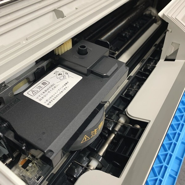 @S1555 保証無し/通電のみ確認 Fujitsu Printer VSP2851B 多目的インパクトプリンタ装置(シリアルインパクトドットマトリクス方式) AC付属の画像4