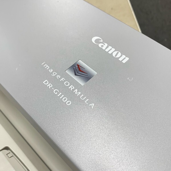 @S1570 動作確認済み Canonドキュメントスキャナー DR-G1100 トータル173708 両面カラー/24Bit A3対応スキャナー Win10,11/64bit対応の画像6