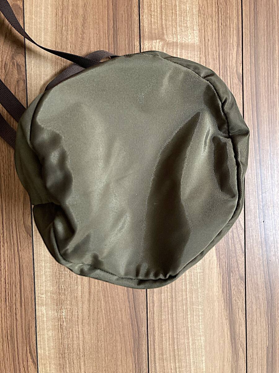  postage 185 jpy beautiful goods DRIFTER Drifter draw -stroke ring pouch pouch Mini bag brown group camp outdoor Work body bag 