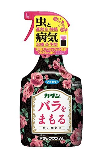 フマキラー カダン バラ専用 殺虫 殺菌 ハンド アタックワンAL 1000ml_画像1