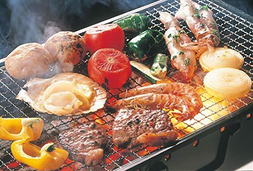 キャプテンスタッグ(CAPTAIN STAG) バーベキュー用 アミ BBQ網 万能 角型 焼きアミ 300×450mm 3枚入り 炭焼一番 M_画像2