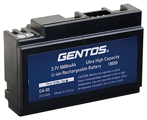 GENTOS(ジェントス) GH-003RG用 専用充電池 GA-03_画像1