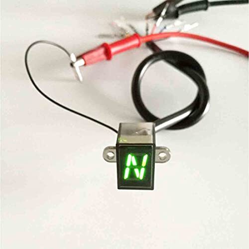 バイク 汎用 防水 6速 ギアインジケーター LEDランプ スピードメーター ディスプレイセンサー カスタム パーツ_画像8