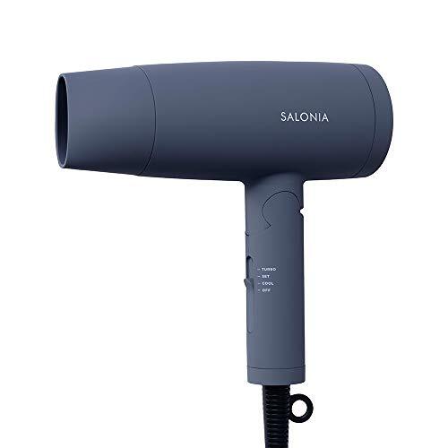 SALONIA サロニア スピーディーイオンドライヤー グレー ヘアドライヤー 大風量 速乾 マイナスイオン コンパクト 軽量 SL-013GR_画像1