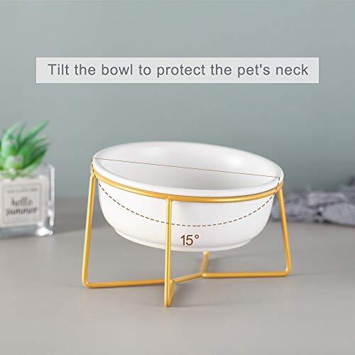  white small inclination . exist 15 times pet bowl pcs hood bowl dog cat tableware ceramics water bowl dog cat for bait inserting water inserting water .. bowl 