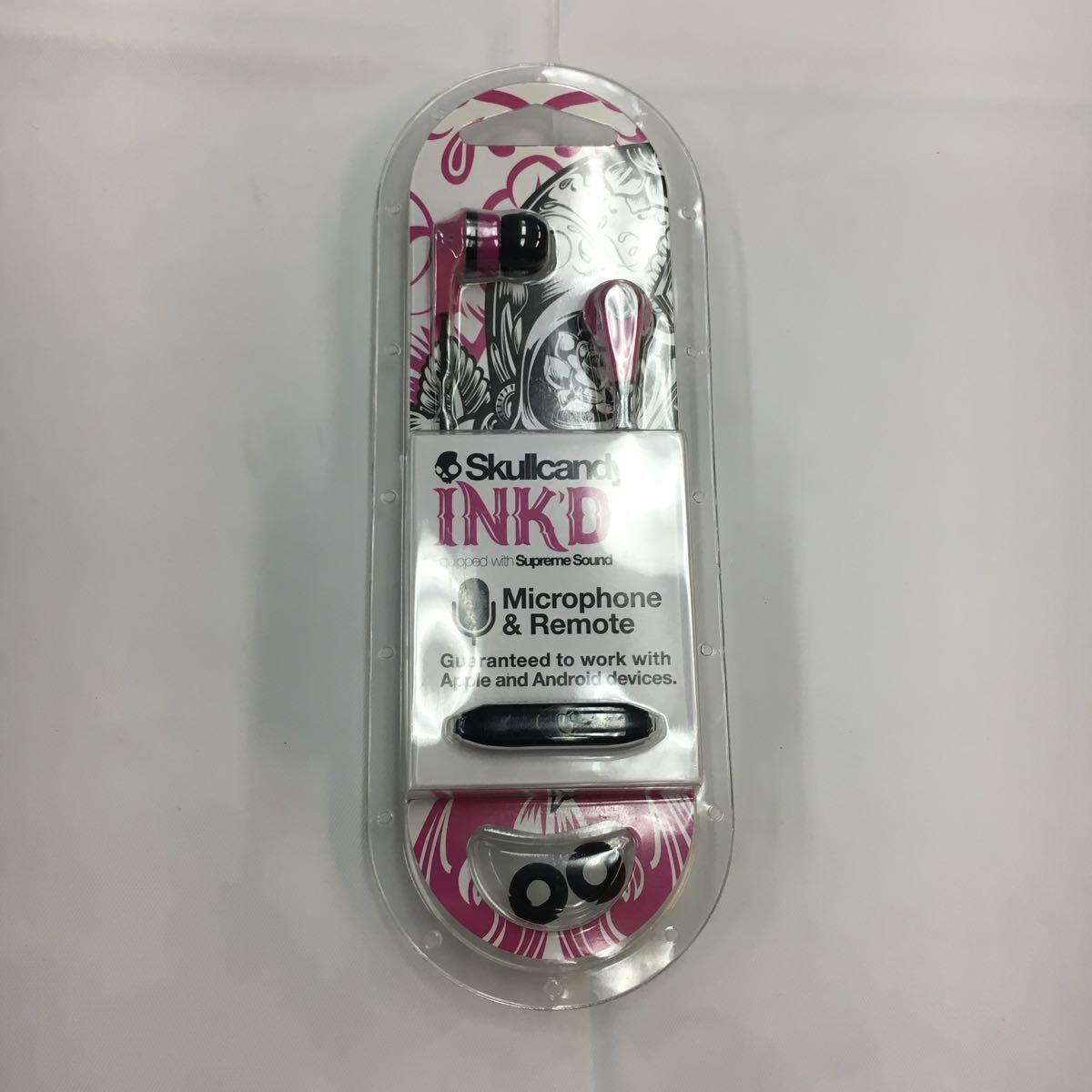 新品未使用 未開封 Skull candy INK'D カナル型 イヤホン ピンク S2IKDY-133 イヤフォン_画像1