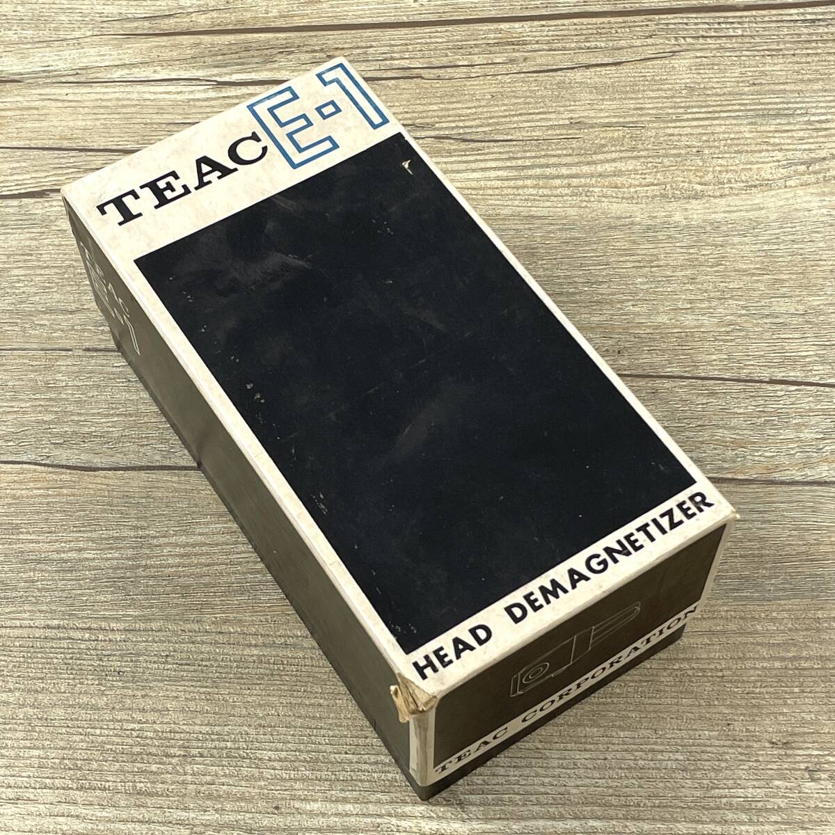 TEAC 消磁器 E-1 説明書/元箱付き ヘッドイレーサー ティアック【現状販売品】24D 北2_画像8