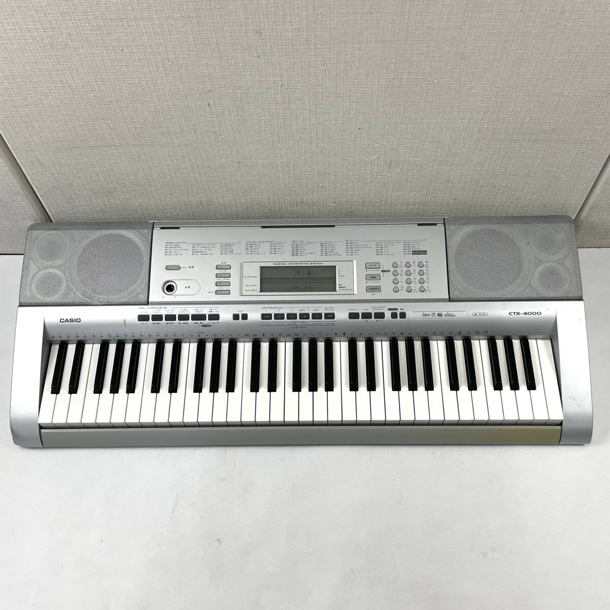 札幌発 CASIO キーボード CTK-4000 61鍵 電子ピアノ カシオ 24D 北TK3_画像2