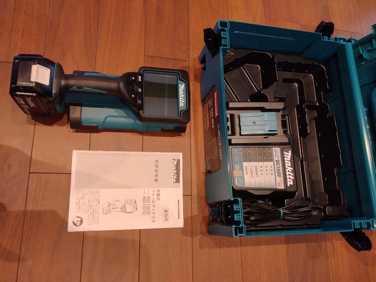 マキタ充電式　ウォールディテクタ　ＷＤ181DZK 中古美品