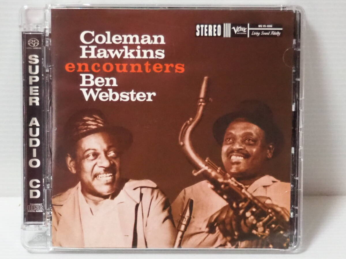 [ height sound quality record SACD]COLMAN HAWKINS Coleman * Hawkins / encounters BEN WEBSTER hybrid (Analogue Productions made )