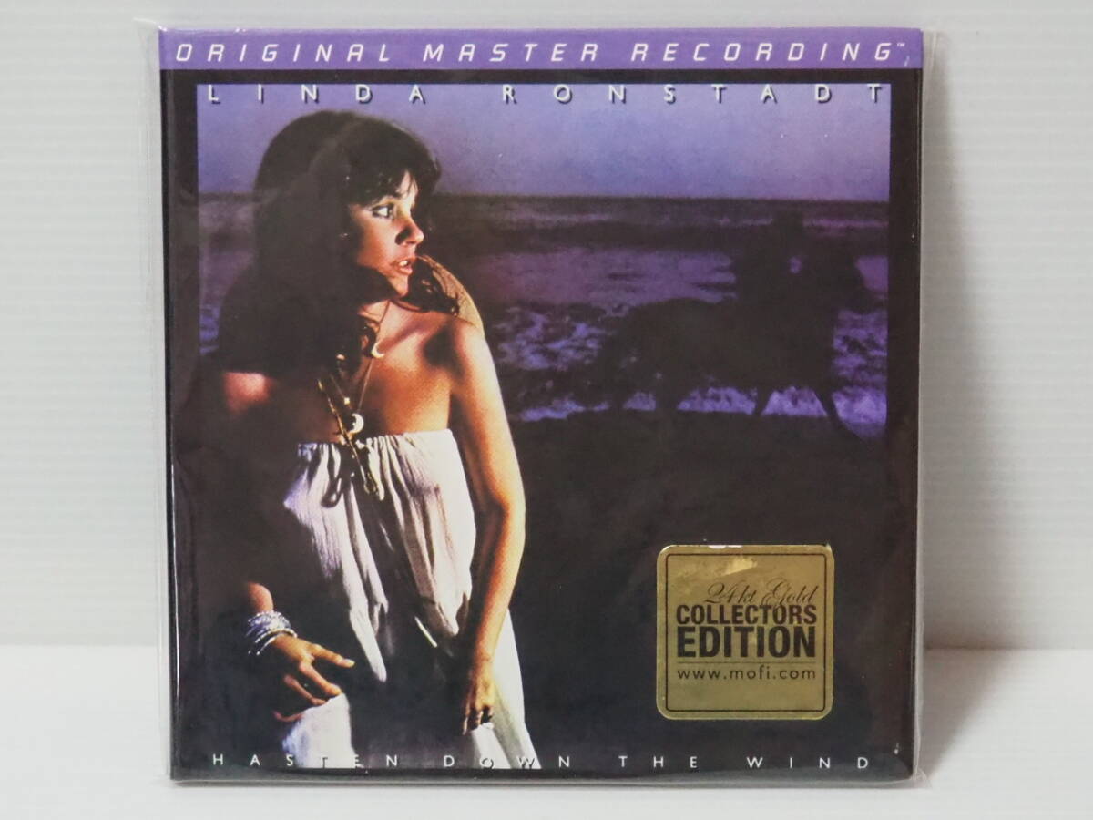 【MFSL紙ジャケット高音質盤CD】LINDA RONSTADT リンダ・ロンシュタット / HASTEN DOWN THE WIND （Mobile Fidelity製 型番：UDCD 783）_画像1