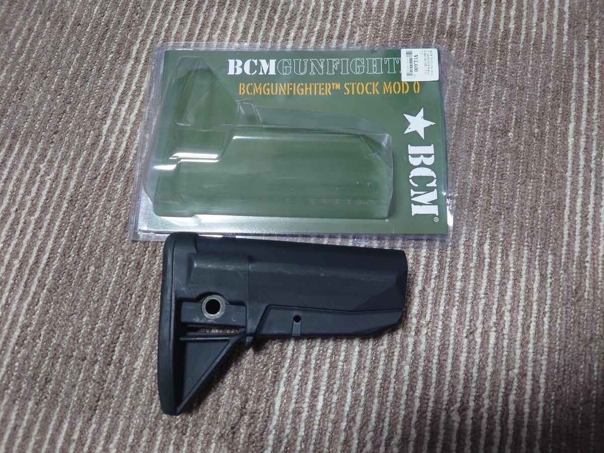 【実物】BCM GUNFIGHTER STOCK Mod.0 M4/AR15用 AEG電動GBB向けストック _画像1
