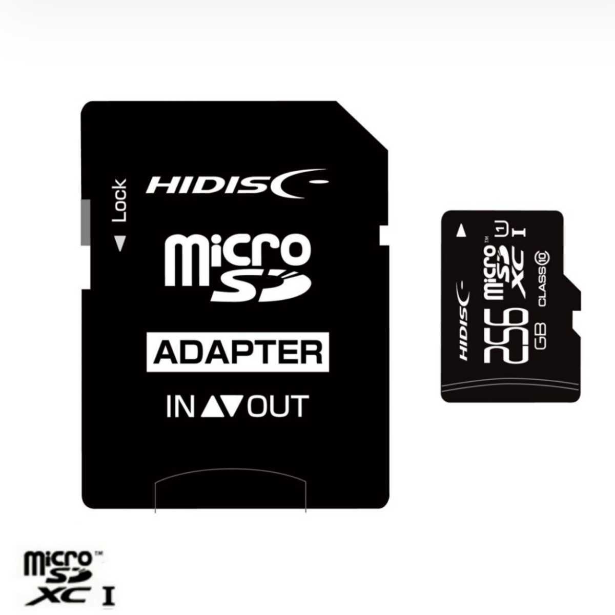microSDXC256GB карта памяти (HI-DISC)HDMCSDX256GCL10UIJP3[1 иен старт лот * новый товар * бесплатная доставка ]