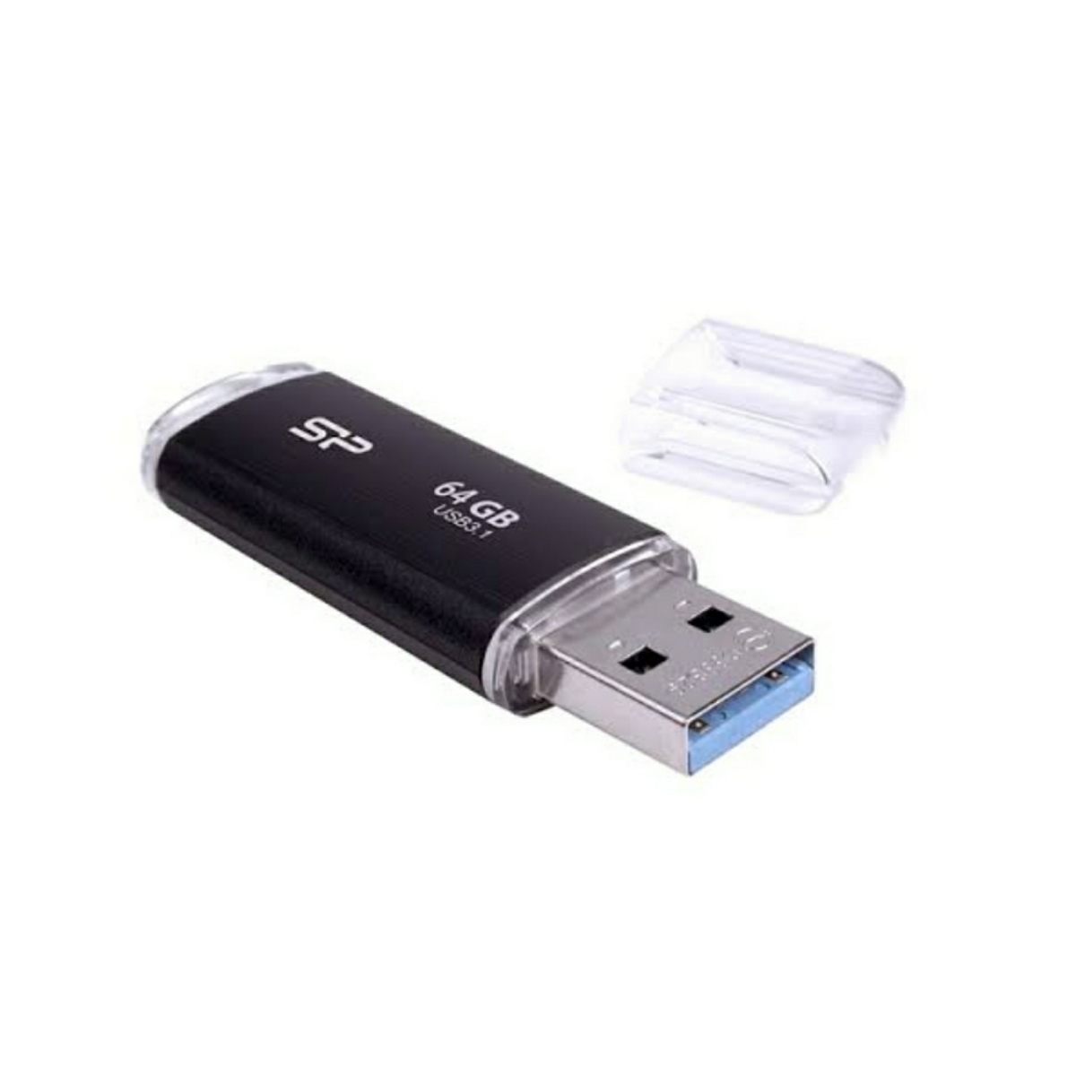 キャップ式USB3.1 64GB(Silicon Power）SP064GBUF3B02V1K【1円スタート出品・新品・送料無料】