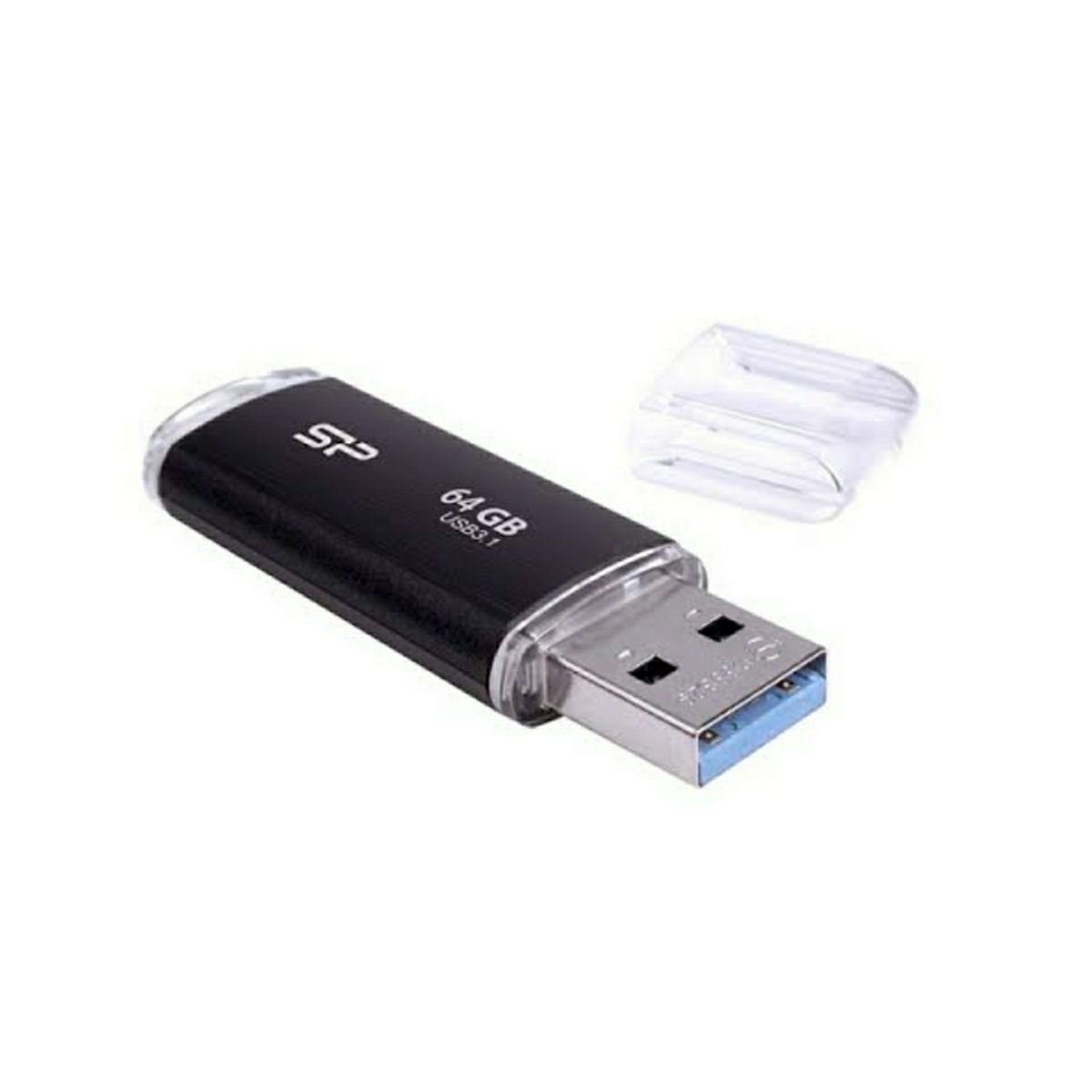 キャップ式USB3.1 64GB(Silicon Power）SP064GBUF3B02V1K 2個セット【1円スタート出品・新品・送料無料】