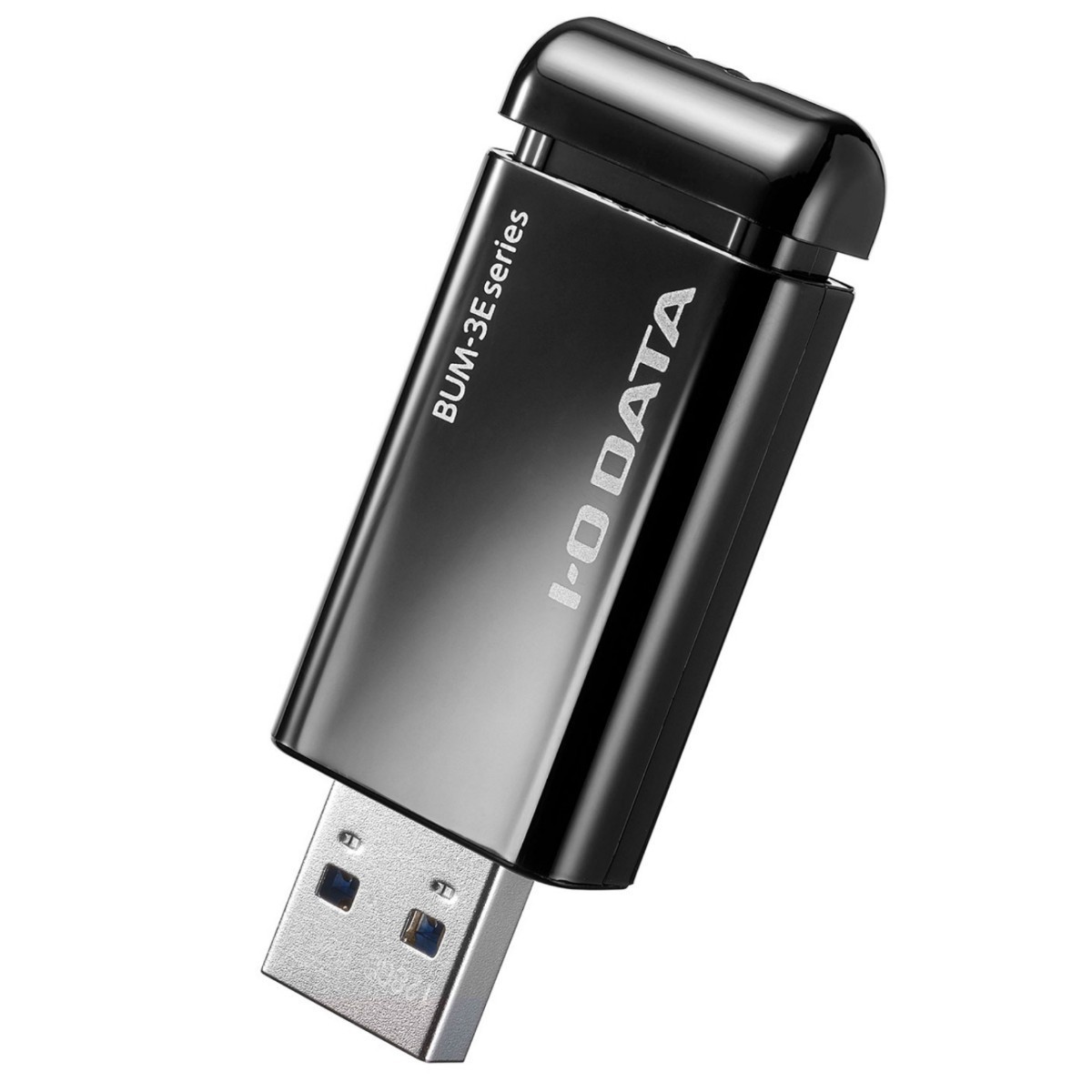 ノック式USB3.2 128GB (IODATA)BUM-3E128G/K【1円スタート出品・新品・送料無料】