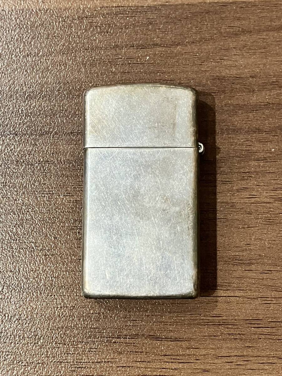 ②Zippo ジッポーライター シルバー 火花確認 喫煙グッズ _画像2