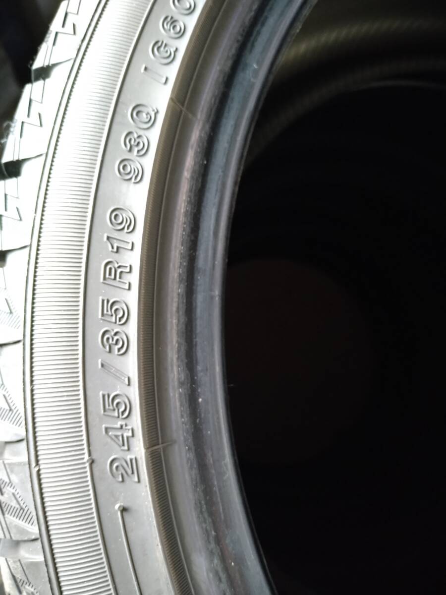 245/35R19ヨコハマアイスが－ド6　スタッドレス4本セット　バリ溝_画像7