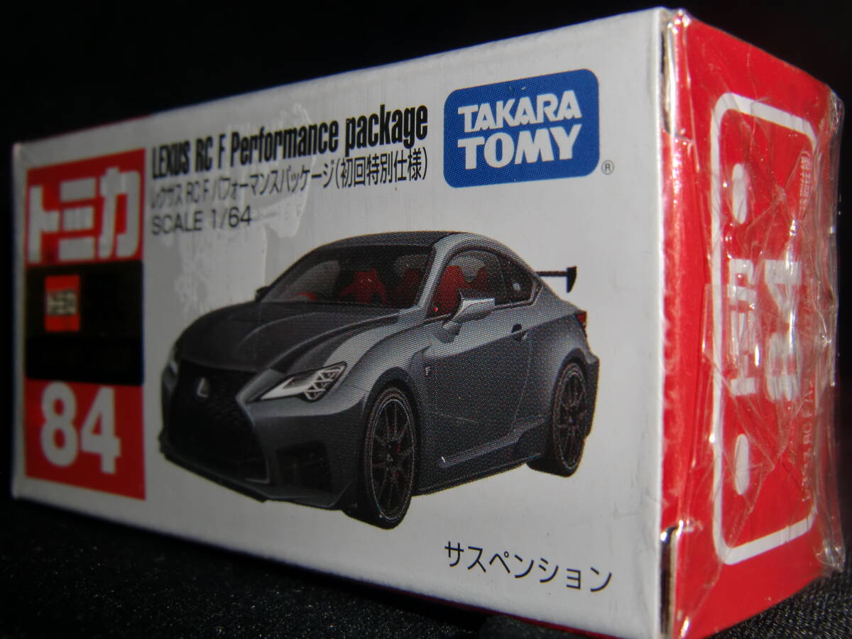 トミカ 初回特別仕様 84 RC F パフォーマンスパッケージ_画像1