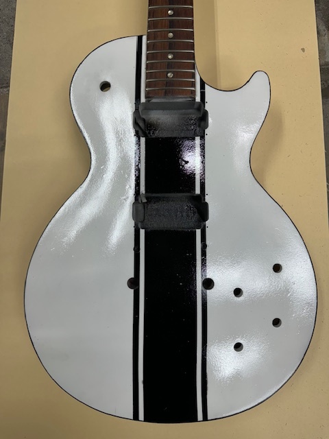 ジャンク 99年製 Gibson Les Paul Studio '98 ギブソン 改造 リフィニッシュ 抜け殻の画像1