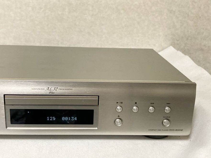 DENON DCD-800NE デノン CDプレーヤー　アナログ波形再現技術「Advanced AL32 Processing Plus」 & 32bitD/Aコンバーター「PCM1795」搭載_画像3