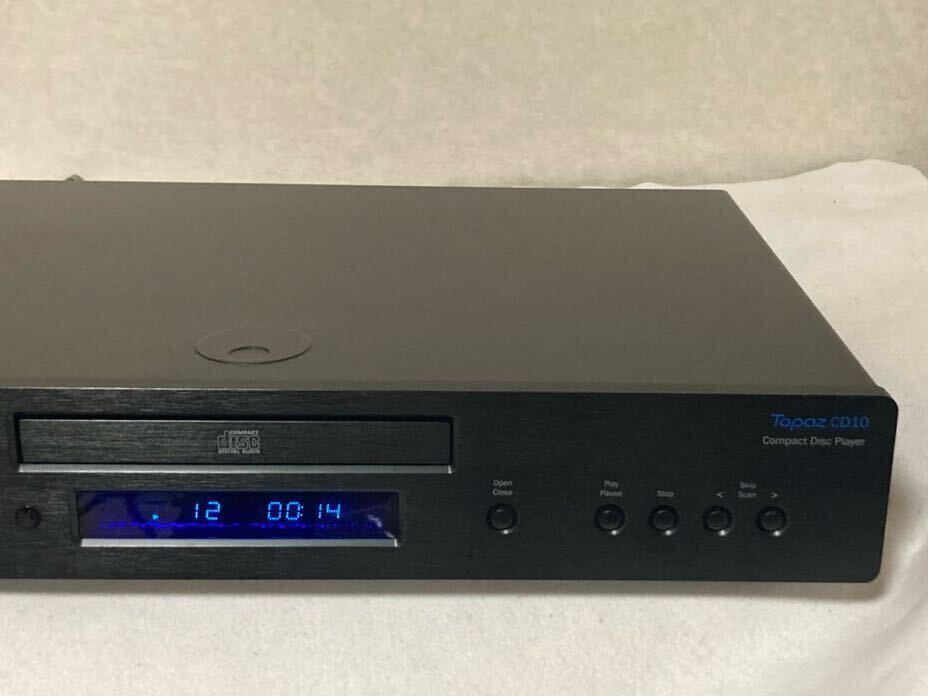 Cambridge Audio TOPAZ CD10 CDプレーヤー 英国 高精度D/Aコンバーター 「Wolfson8725」搭載 リモコン付き 美品の画像3