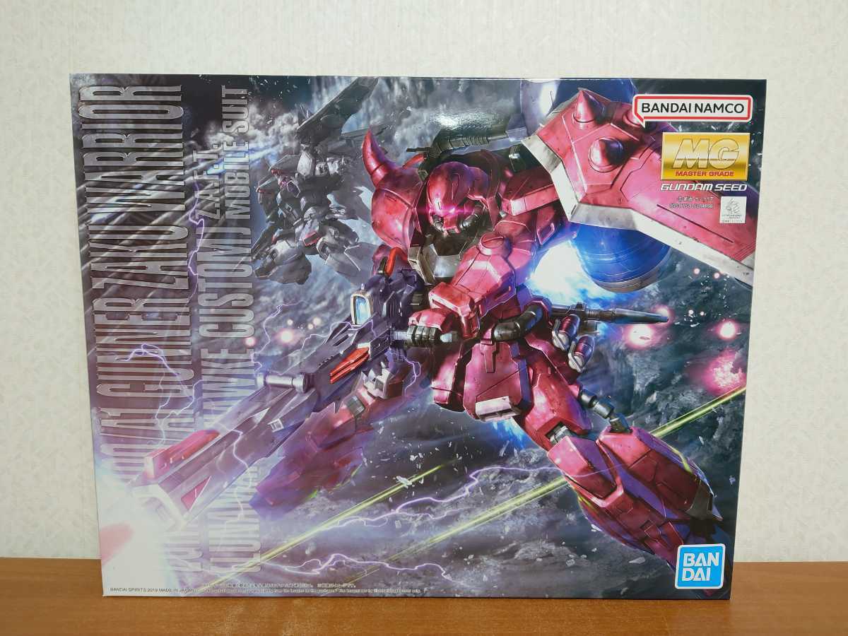 新品 未開封 未組立 MG 1/100 ガナーザクウォーリア（ルナマリア・ホーク専用機） 機動戦士ガンダムSEED DESTINY ガンプラの画像1