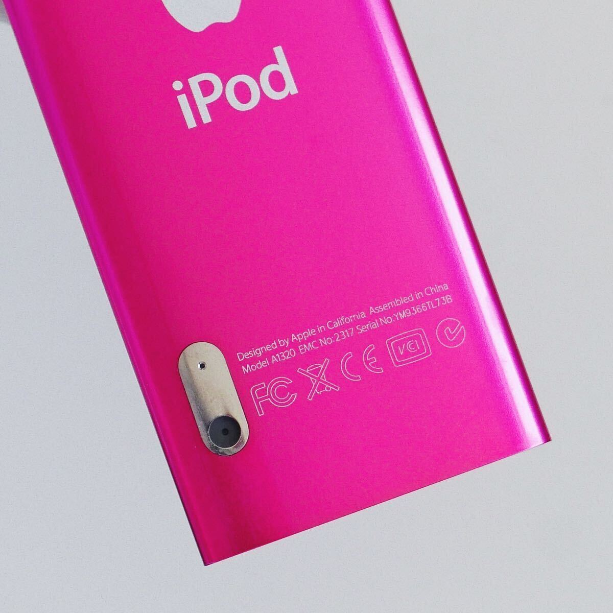 〈即決@ジャンク〉 APPLE アップル 第5世代 iPod nano 16GB ピンク A1320 ［ゆうパケット発送対応］の画像9