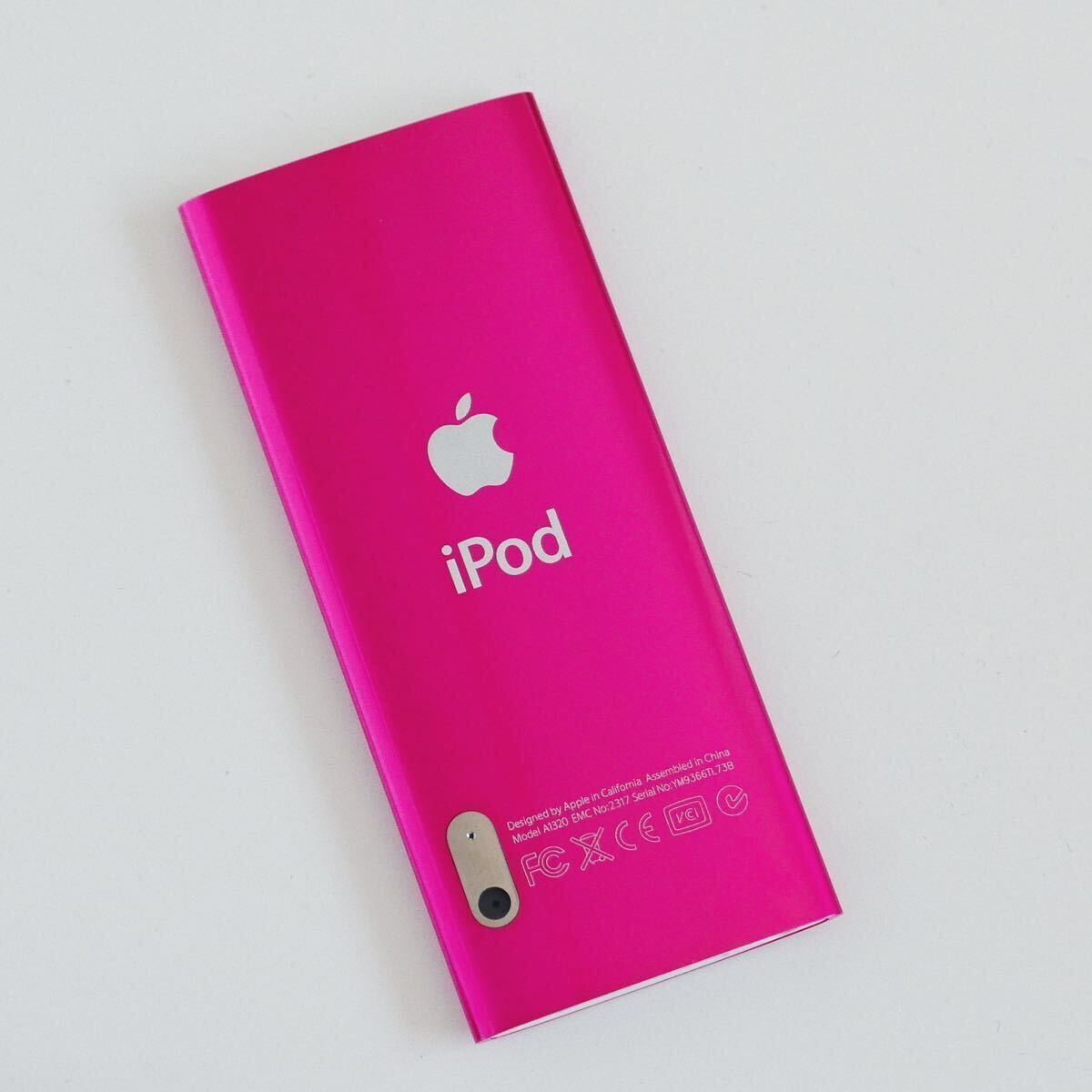 〈即決@ジャンク〉 APPLE アップル 第5世代 iPod nano 16GB ピンク A1320 ［ゆうパケット発送対応］の画像7