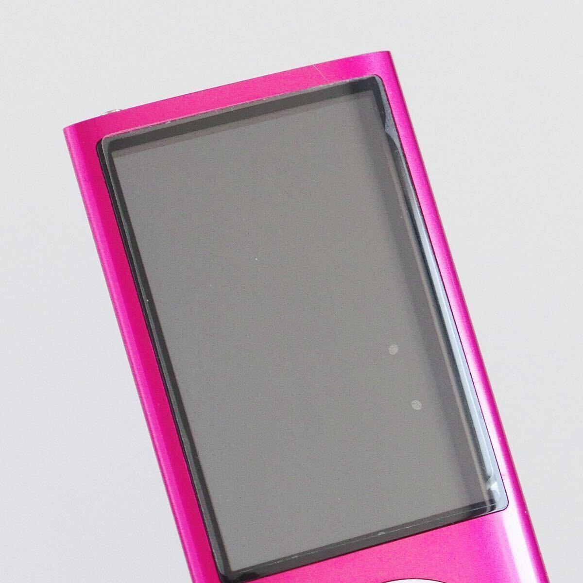 〈即決@ジャンク〉 APPLE アップル 第5世代 iPod nano 16GB ピンク A1320 ［ゆうパケット発送対応］の画像4