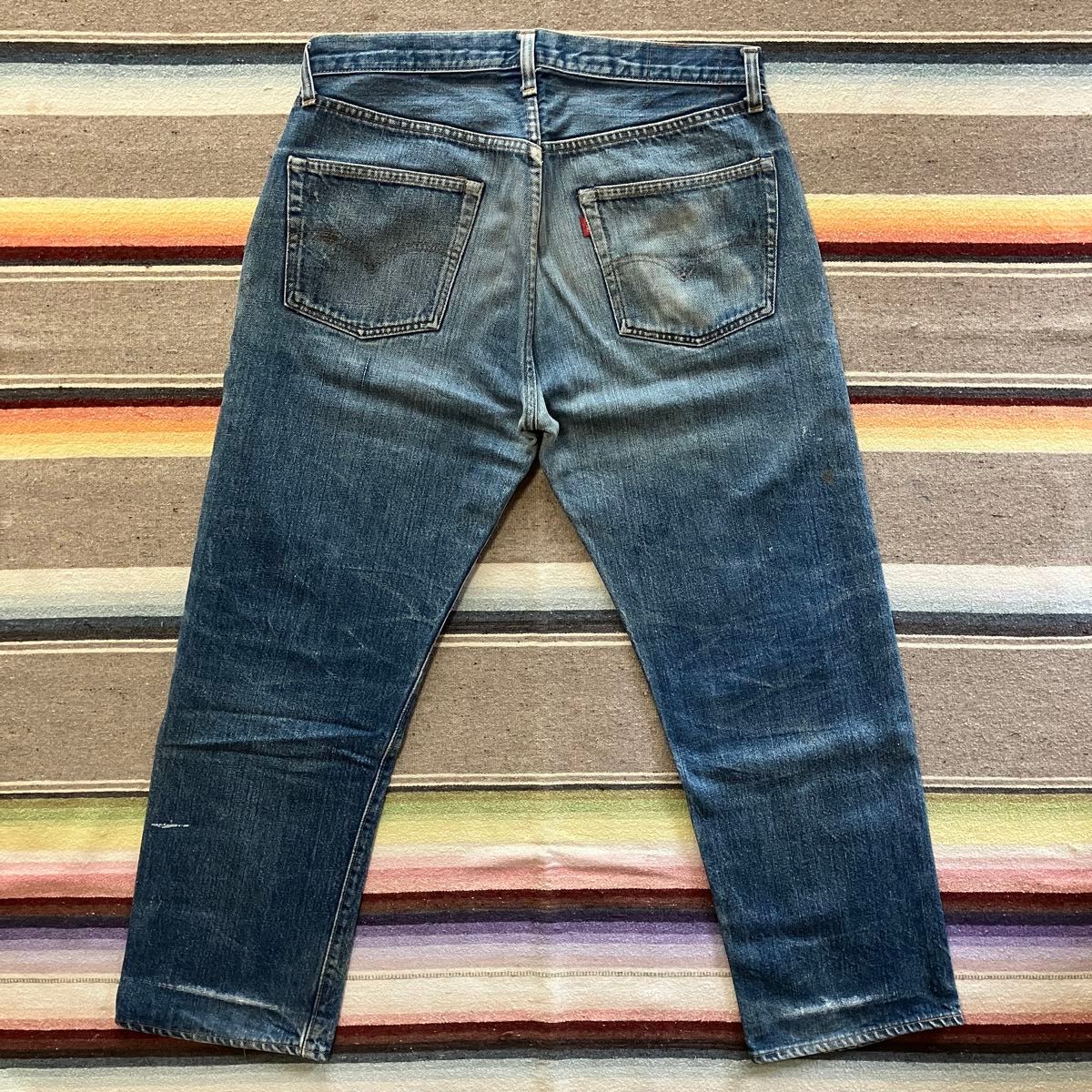ヒゲ&アタリ色落ち vintage Levi's 501 66 後期 リーバイス ヒゲ&アタリ色落ち vintage Levi's 501 66 後期 リーバイス