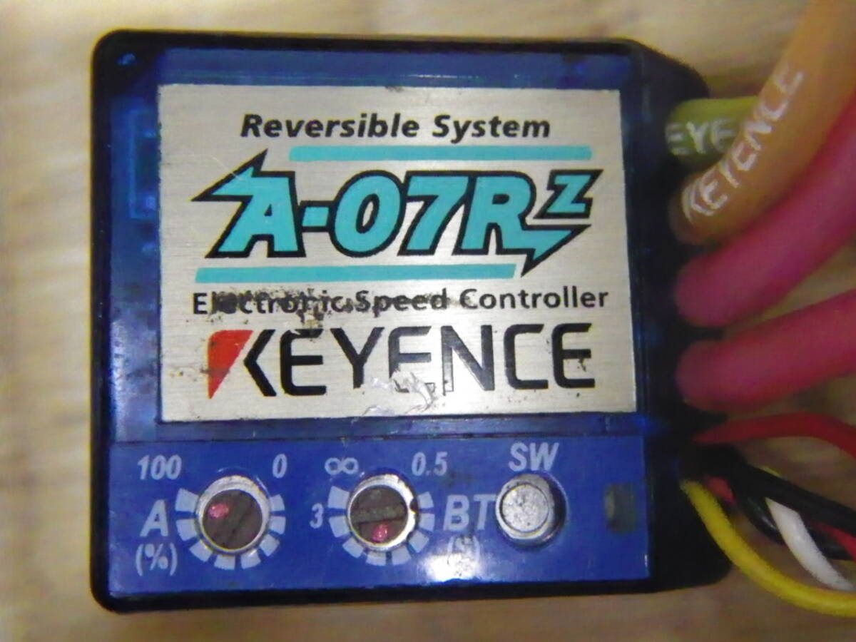 ★送料込み！！●KEYENCE キーエンス A-07RZ バック付ブラシモーター用ESC 中古品！！ の画像9