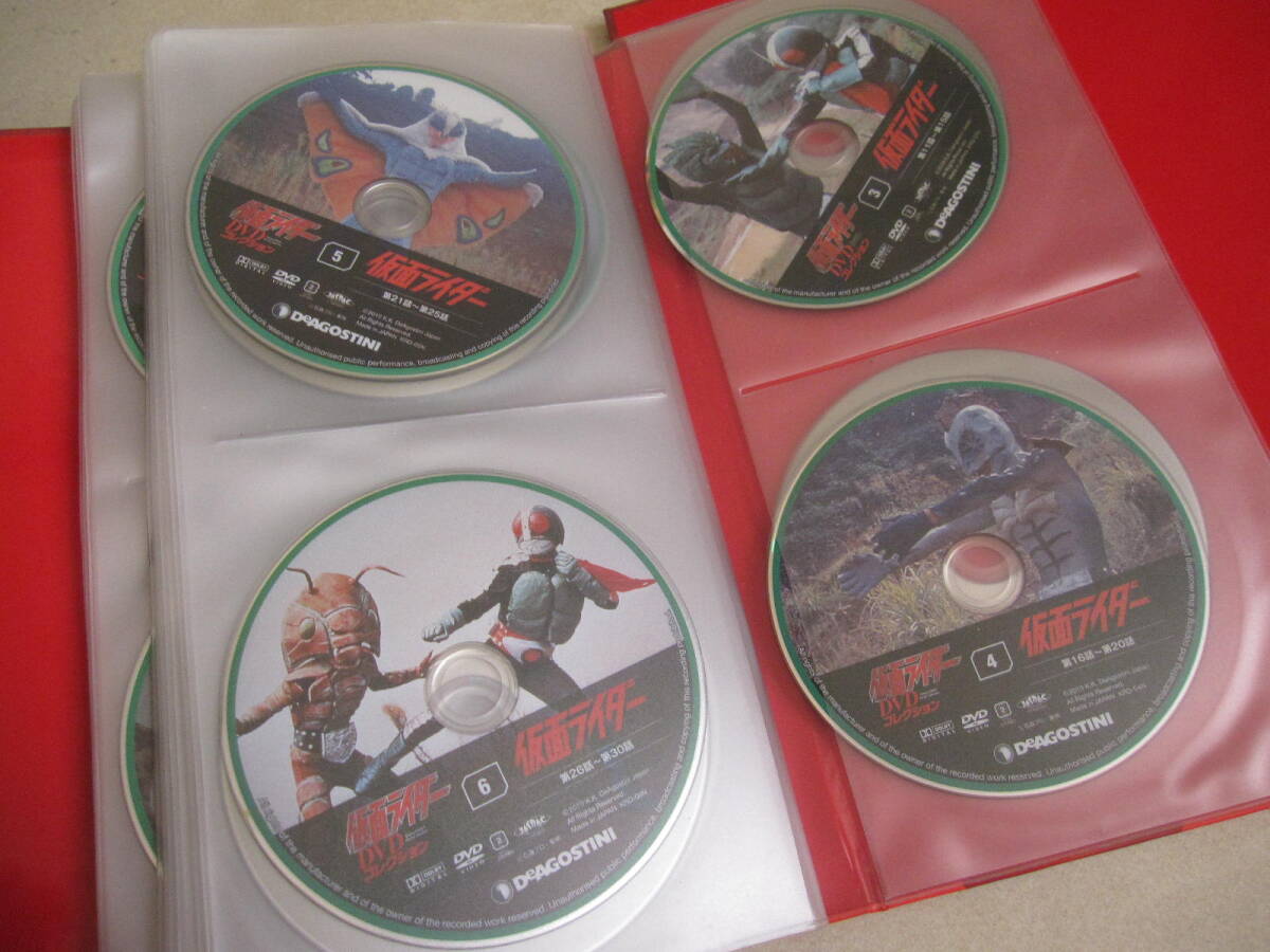 【DVD コレクション】デアゴスティーニ 仮面ライダー vol.1〜vol.92（4枚欠品）まとめセット 冊子なしディスクのみの画像3