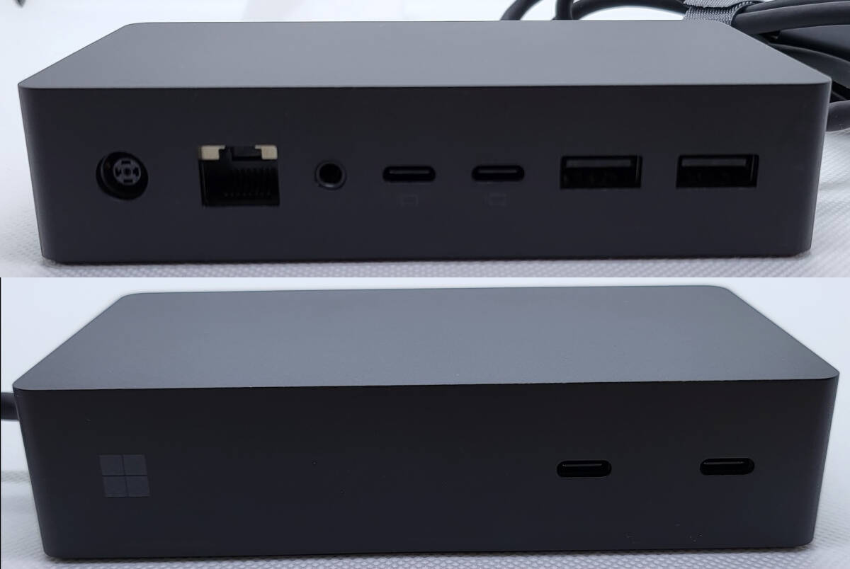 [中古] Surface Dock 2 SVS-00013 (1GbE／オーディオ／USB-C／USB-A)の画像2