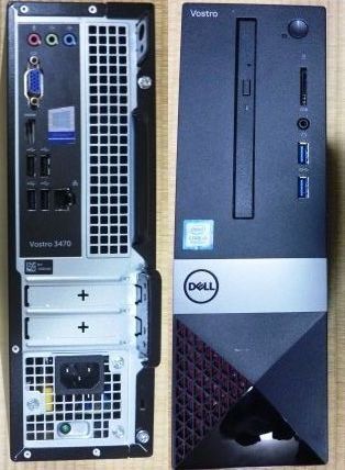 ◆Windows10　Dell Vostro3470-Core i3 8世代！◆Core i3 8100(3.60Hz)/8G/HDD1000G/マルチ/Wifi HDMI/ Officeほか/ 即使用・実用機・格安 _画像1