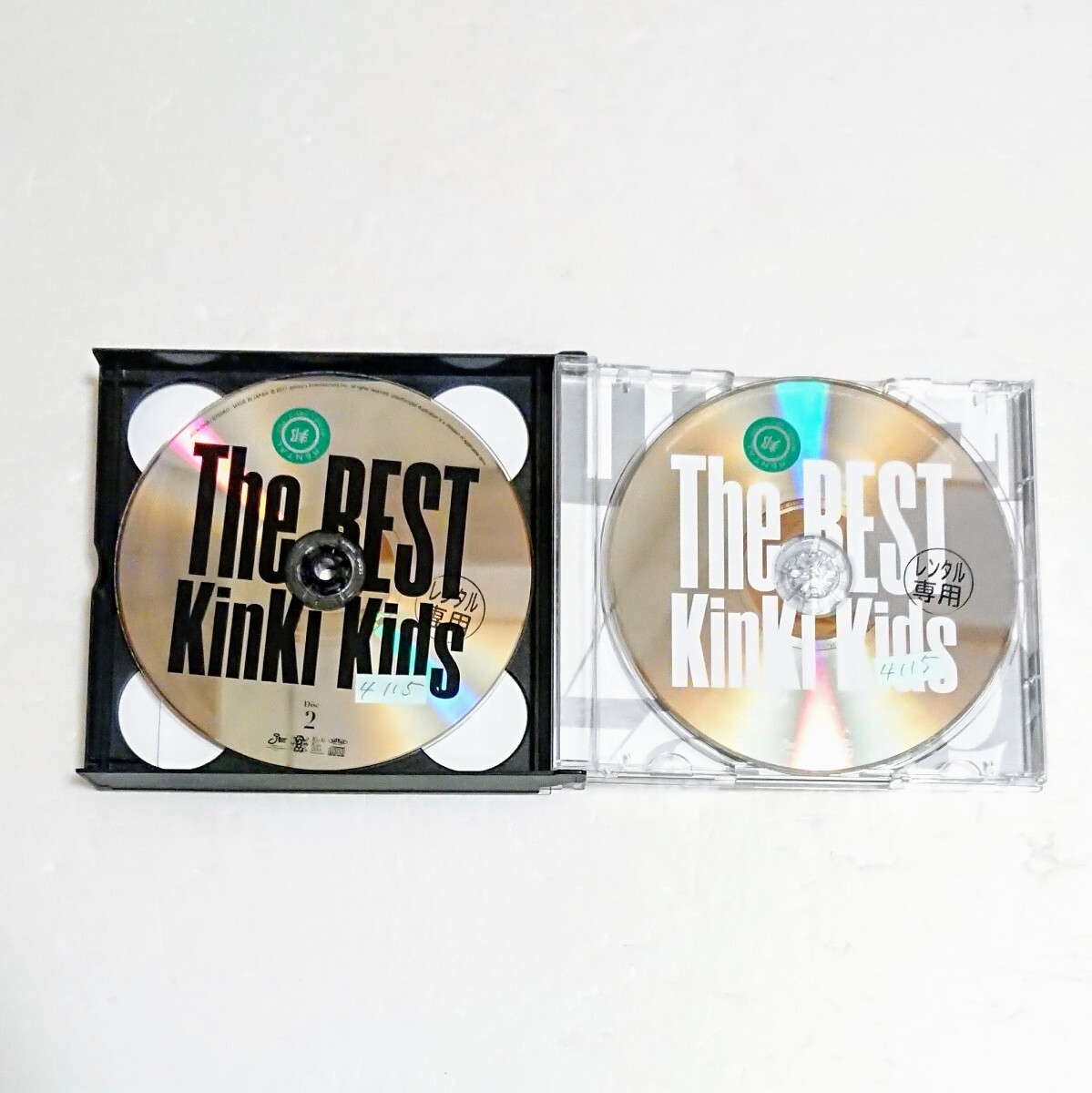 CD ベスト「The BEST」 KinKi Kids 3枚組 硝子の少年 ジャニーズ キンキ_画像4