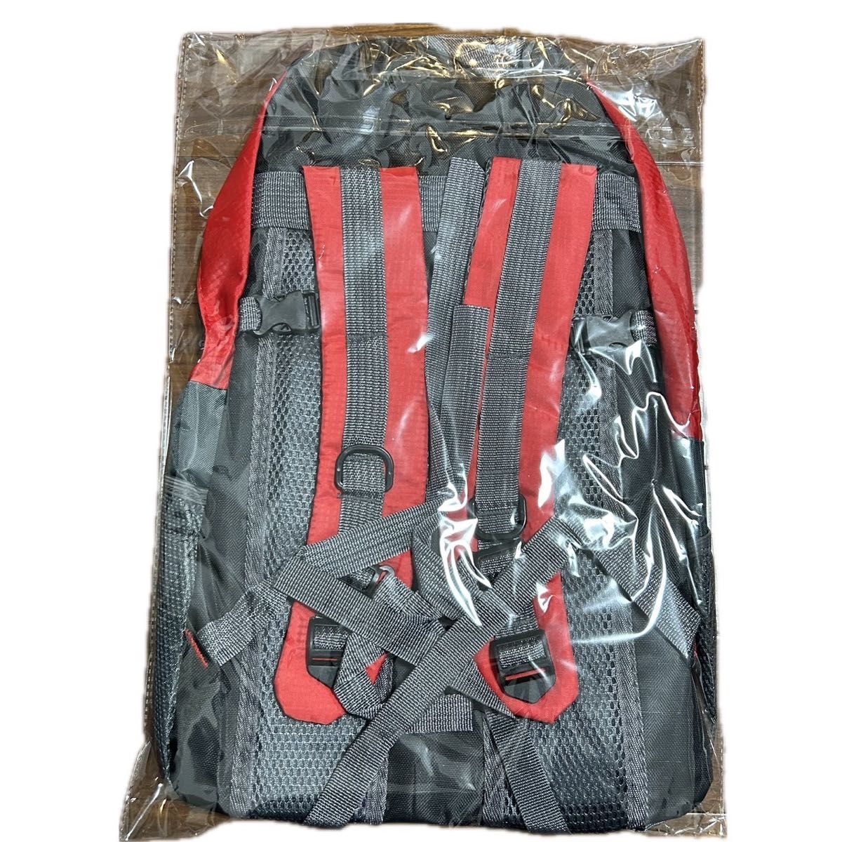 【特別価格】リュック　登山 レッド バックパック　40L 通勤通学 男女 アウトドア 大容量 防災 軽量 リュックサック　災害