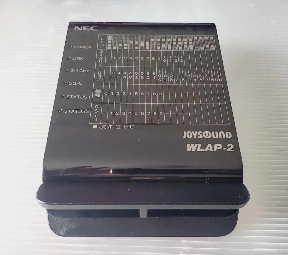 JOYSOUND×UGA アクセスポイント WLAP-2 1台 LANケーブル付き