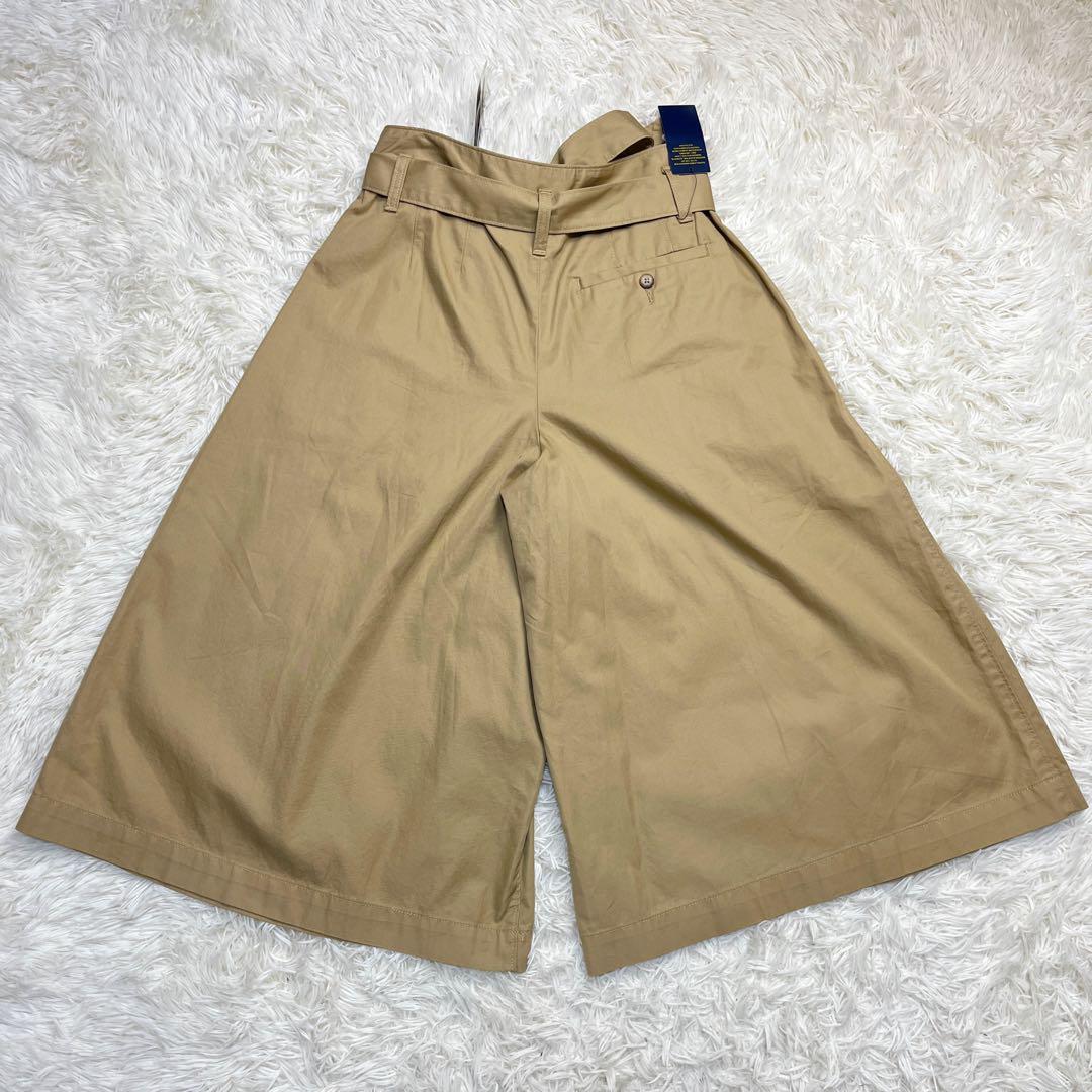  Polo Ralph Lauren belt attaching wide chinos skirt manner L beige 