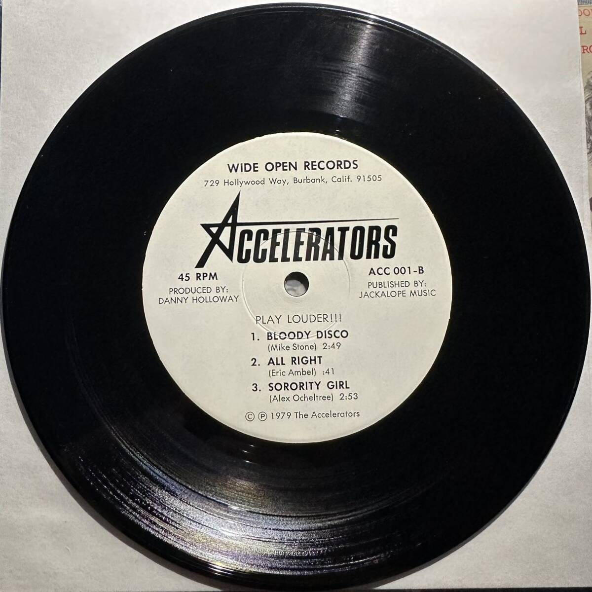 Accelerators/It's Cool to Rock パンク天国 オリジナル盤の画像4