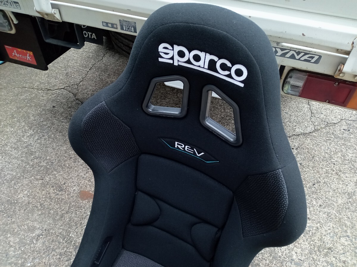 スパルコ フルバケットシート REV ブラック 現行モデル 中古 SPARCO フルバケの画像3