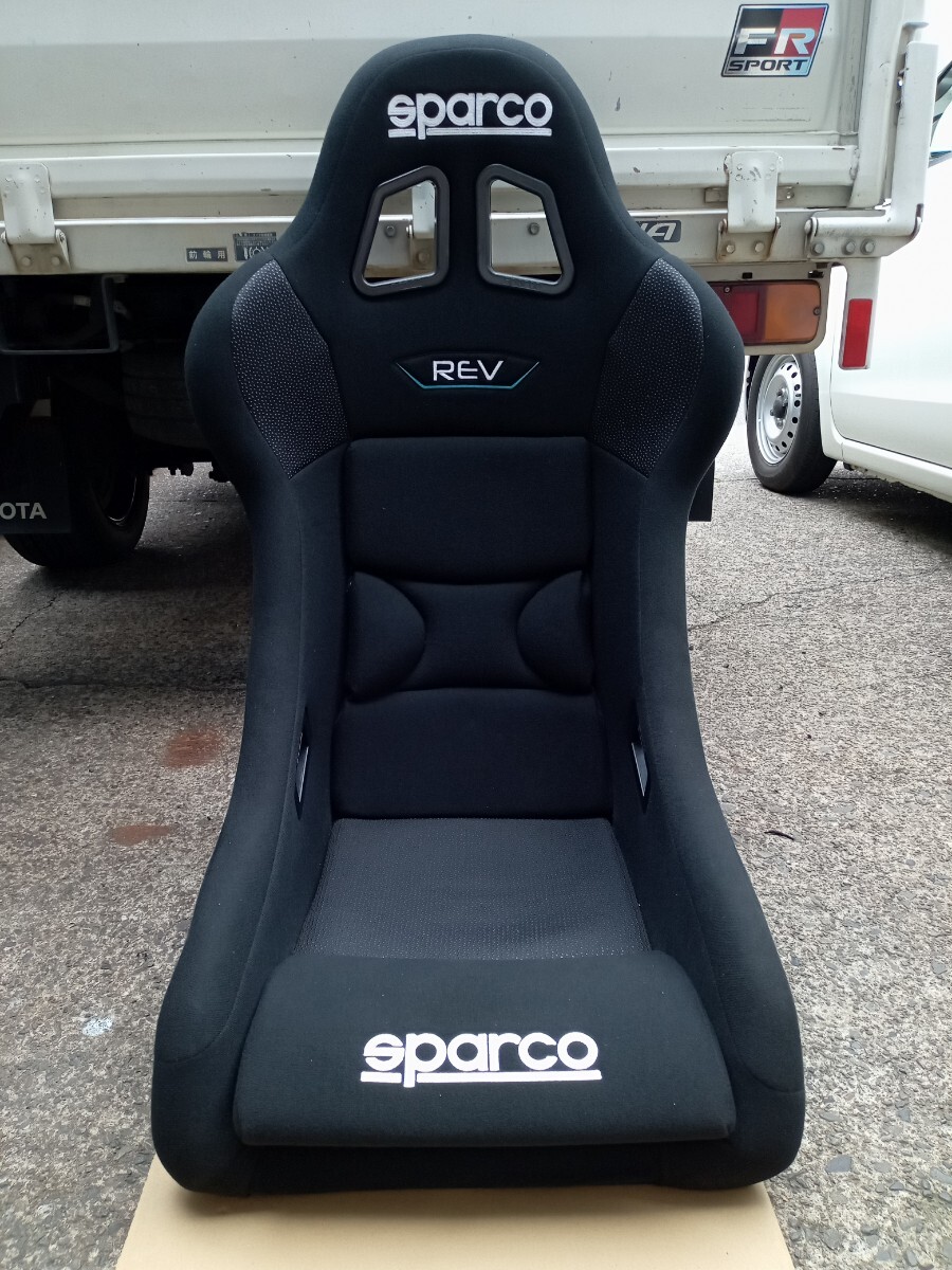 スパルコ フルバケットシート REV ブラック 現行モデル 中古 SPARCO フルバケの画像1