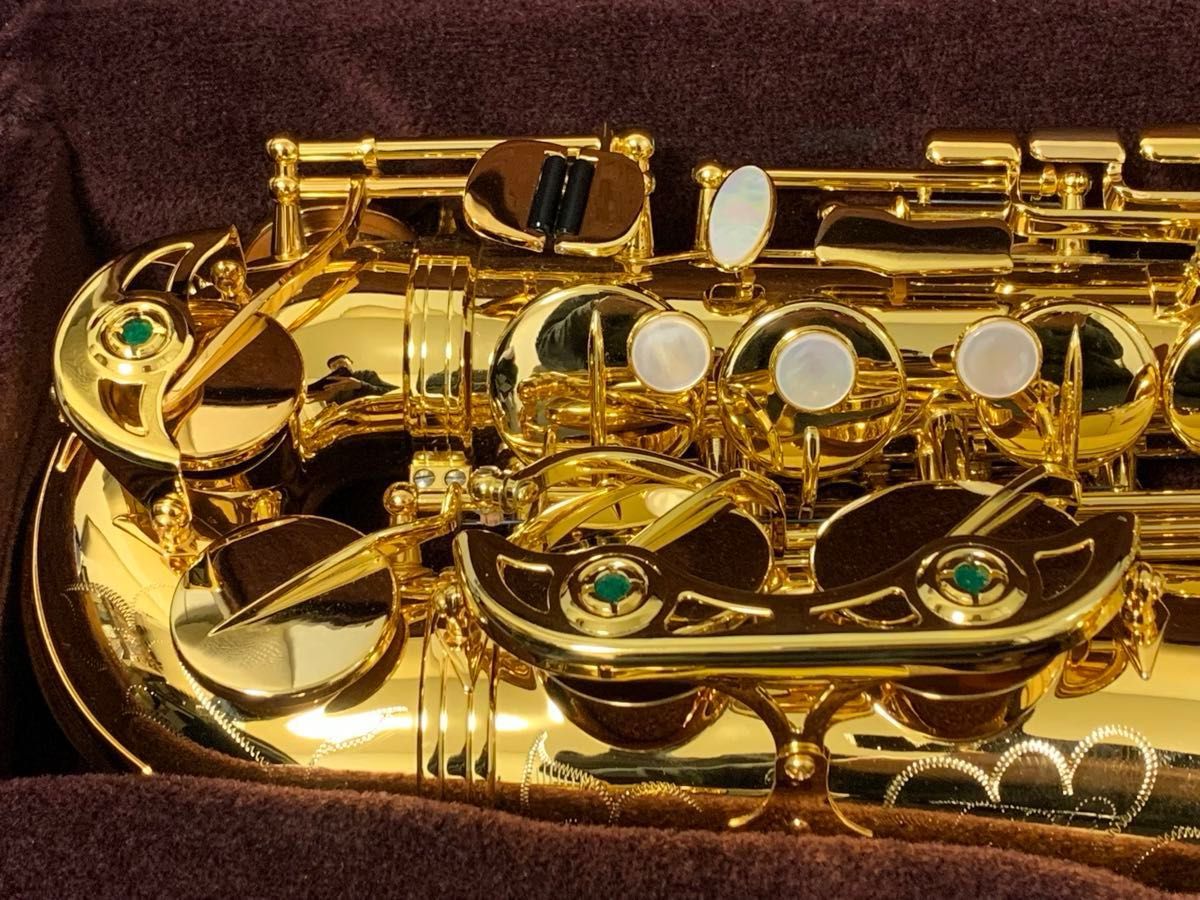 極美品 金メッキ アルトサックス Festi A1800GG フェスティ 最 極美品 金メッキ アルトサックス Festi A1800GG フェスティ 最