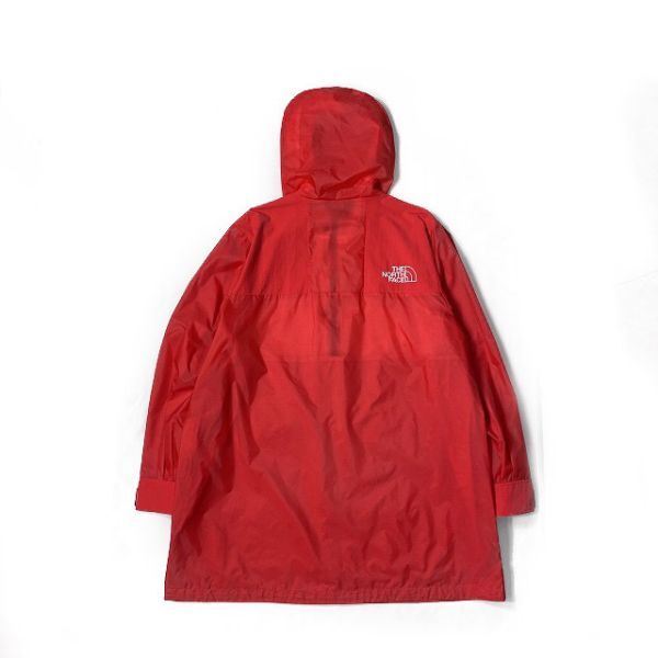 1円～!売切!【正規新品】THE NORTH FACE◆W OUTLINE JACKET ウィンドパーカー US限定 軽量 WINDWALL ロゴ刺繍 撥水(XL)赤 180915-15-c_画像8