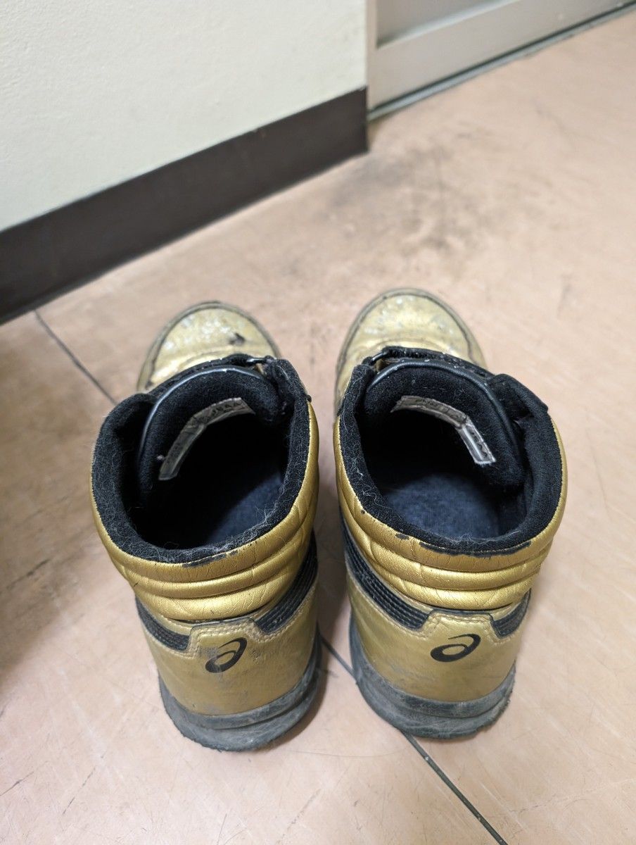 アシックス安全靴　限定　ゴールド26.5